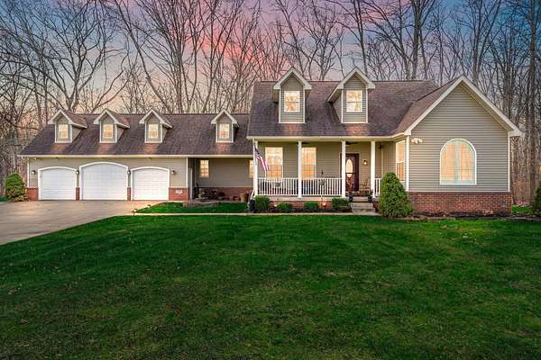 4.6 Acres of Land with Home for Sale in Valparaiso, Indiana