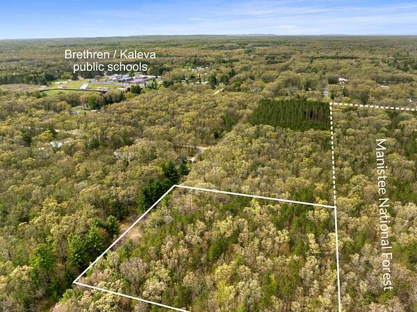 3.86 Acres of Land for Sale in Brethren, Michigan
