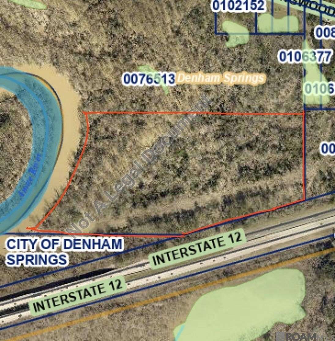 33 Acres of Recreational Land for Sale in Denham Springs, Louisiana