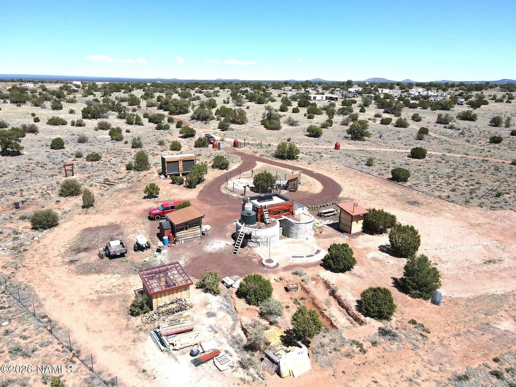 11.9 Acres of Land with Home for Sale in Williams, Arizona