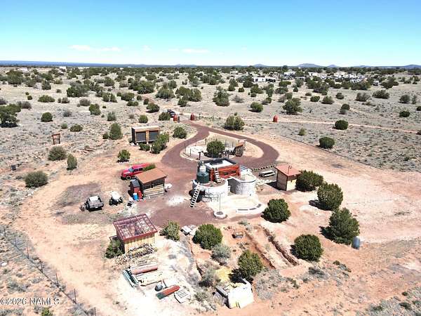 11.9 Acres of Land with Home for Sale in Williams, Arizona