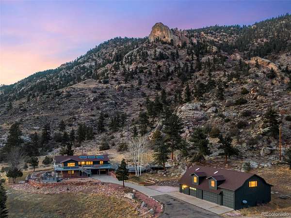 35 Acres of Recreational Land with Home for Sale in Drake, Colorado