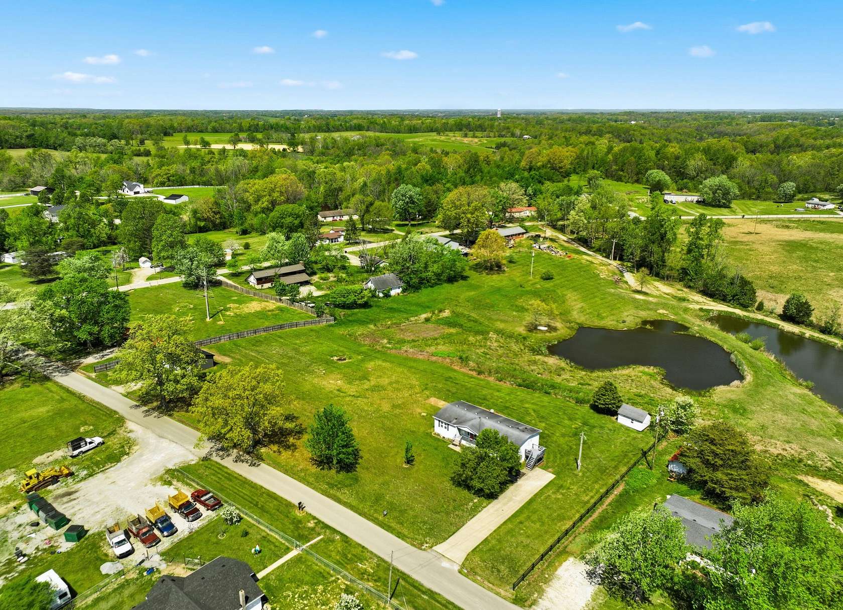 2 Acres of Land with Home for Sale in Waco, Kentucky