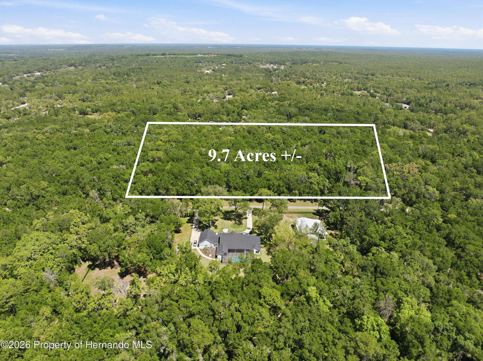 9.7 Acres of Land for Sale in Brooksville, Florida