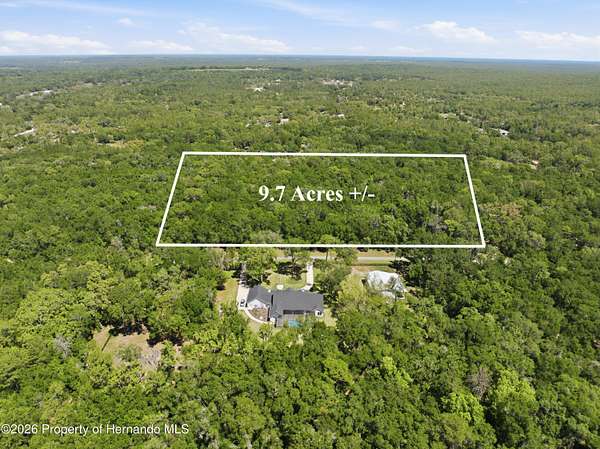 9.7 Acres of Land for Sale in Brooksville, Florida