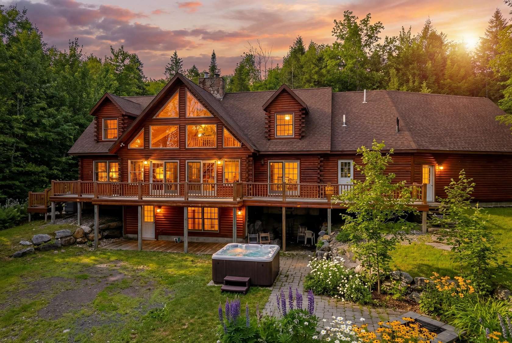 2.7 Acres of Land with Home for Sale in Newry, Maine