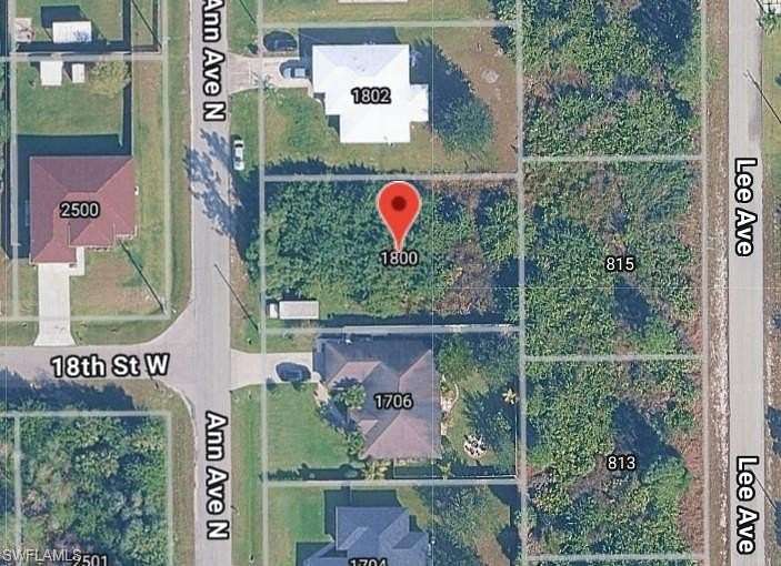 0.25 Acres of Residential Land for Sale in Lehigh Acres, Florida