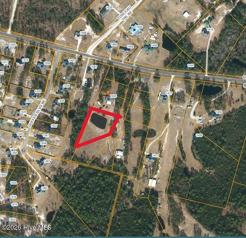 0.99 Acres of Residential Land for Sale in Leland, North Carolina