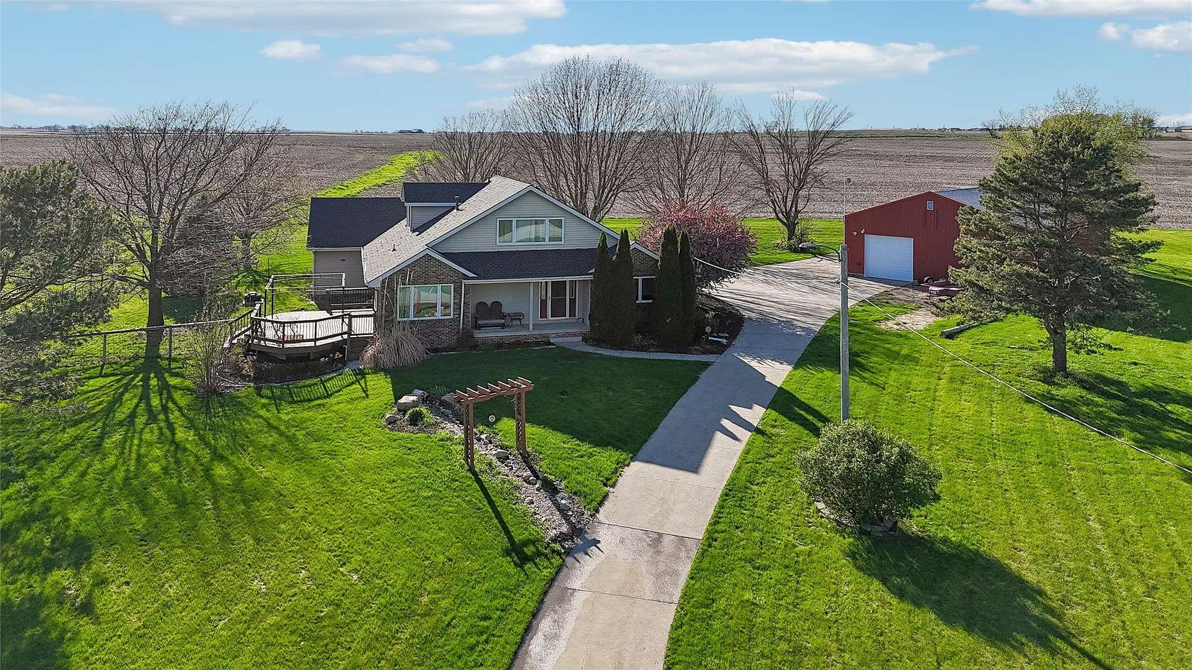 1.66 Acres of Land with Home for Sale in Altoona, Iowa