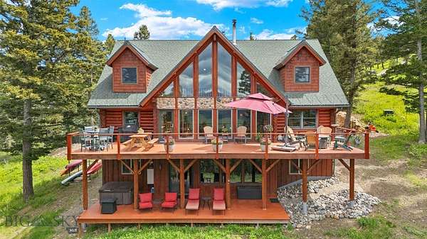 10.9 Acres of Recreational Land with Home for Sale in Bozeman, Montana