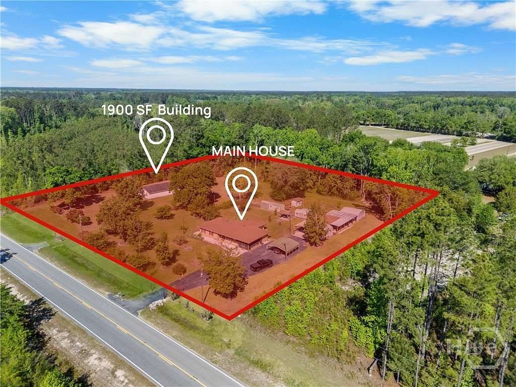 2 Acres of Land with Home for Sale in Ellabell, Georgia
