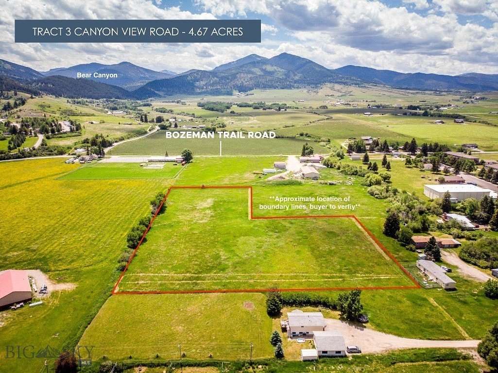 4.67 Acres of Residential Land for Sale in Bozeman, Montana