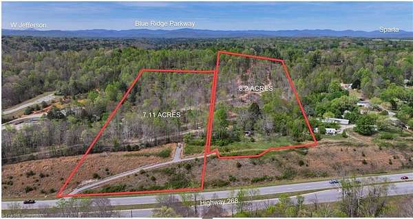 15.3 Acres of Land for Sale in North Wilkesboro, North Carolina