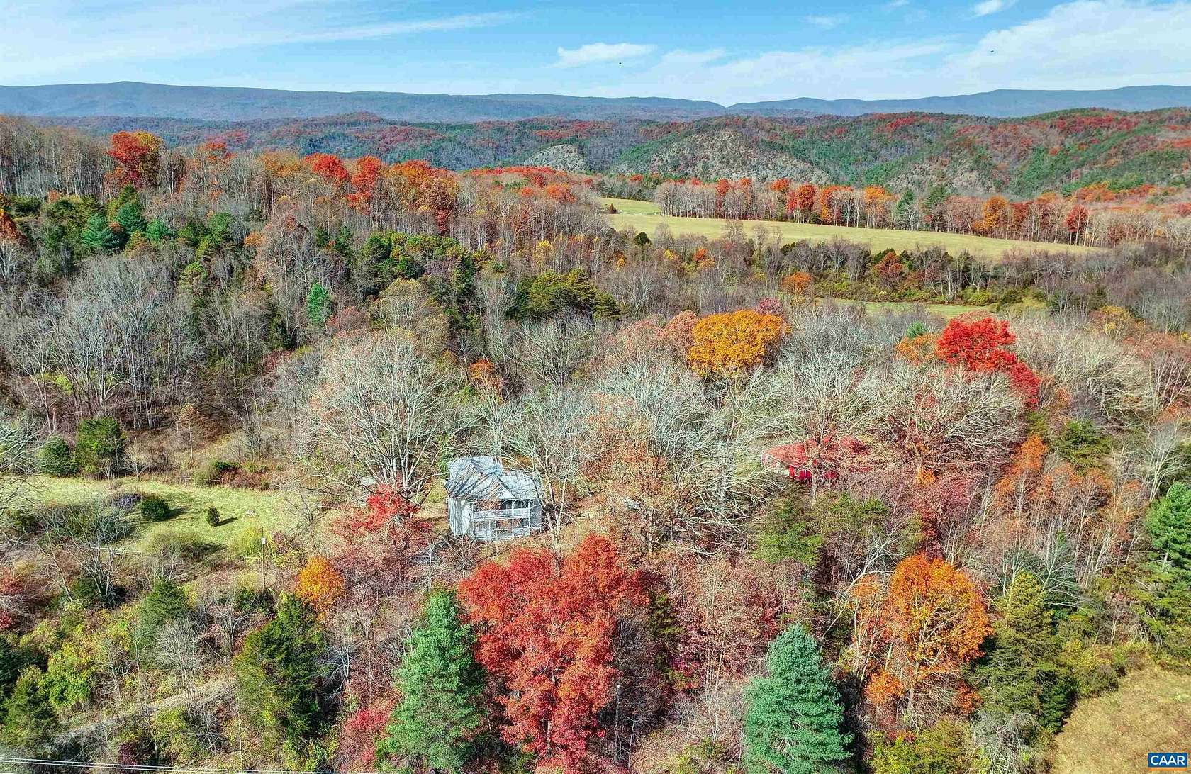 13.3 Acres of Land with Home for Sale in Millboro, Virginia