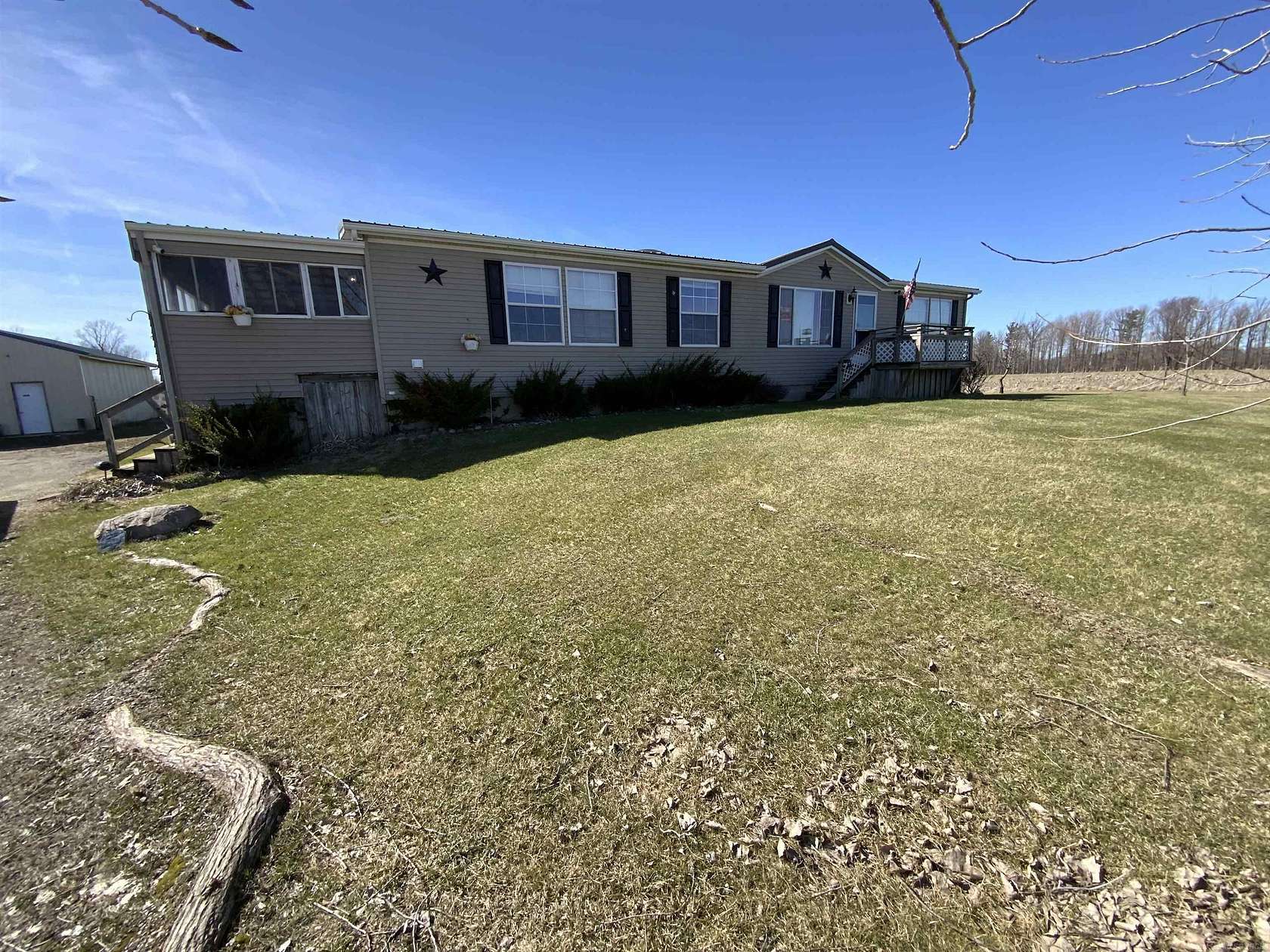 6 Acres of Land with Home for Sale in Marlette, Michigan