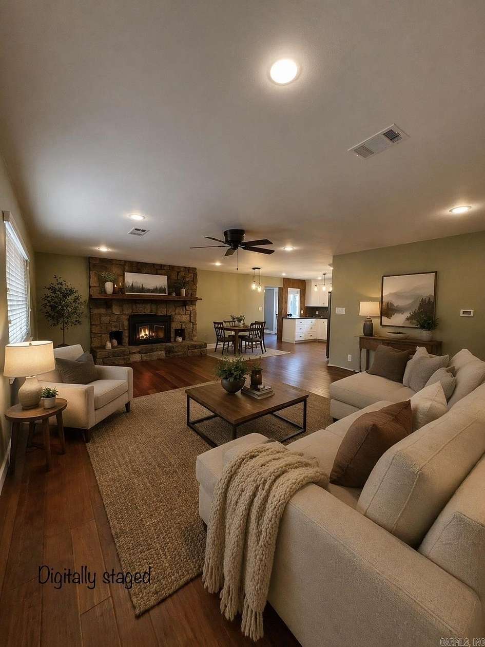 2 Acres of Land with Home for Sale in Hot Springs, Arkansas