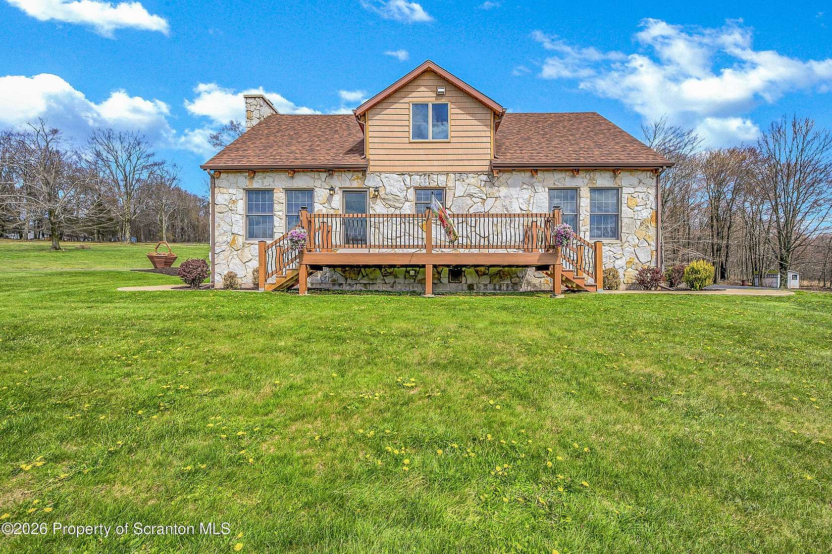2.6 Acres of Land with Home for Sale in Clifford Township, Pennsylvania
