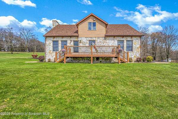 2.6 Acres of Land with Home for Sale in Clifford Township, Pennsylvania