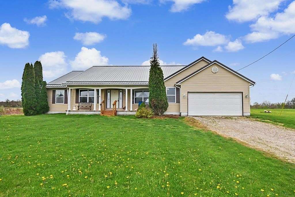 15.9 Acres of Land with Home for Sale in Nova, Ohio