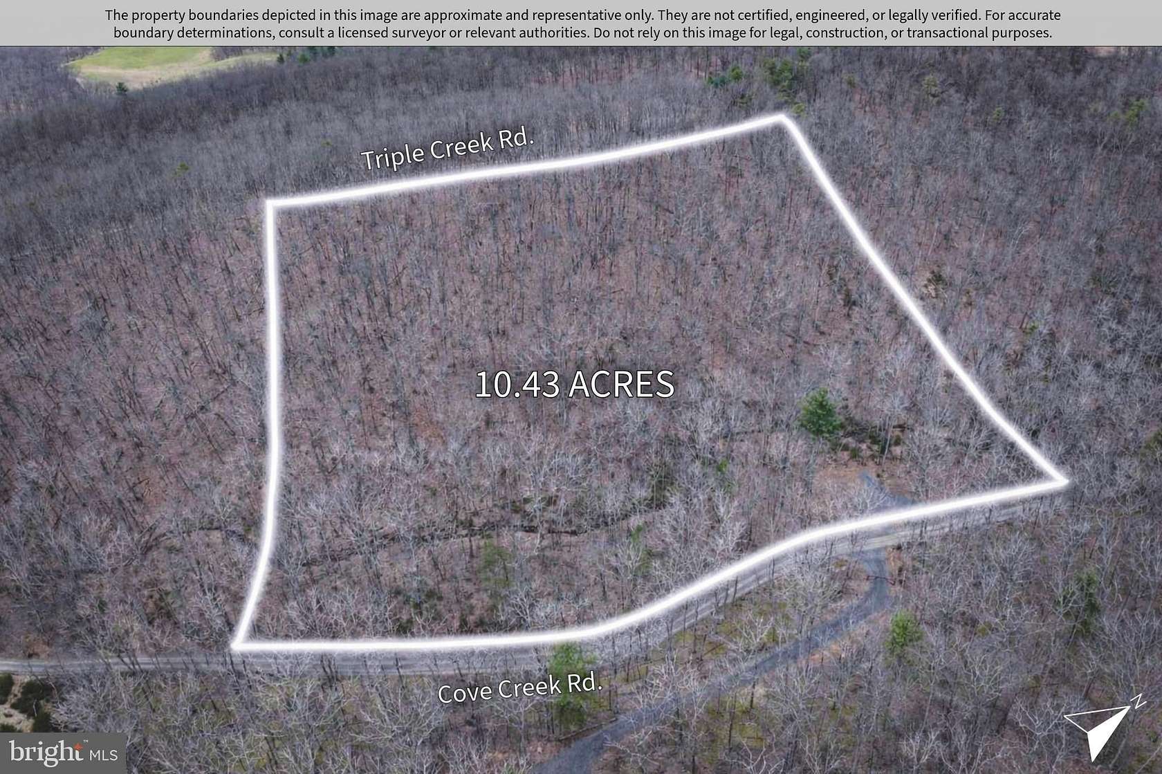 10.3 Acres of Land for Sale in Baker, West Virginia