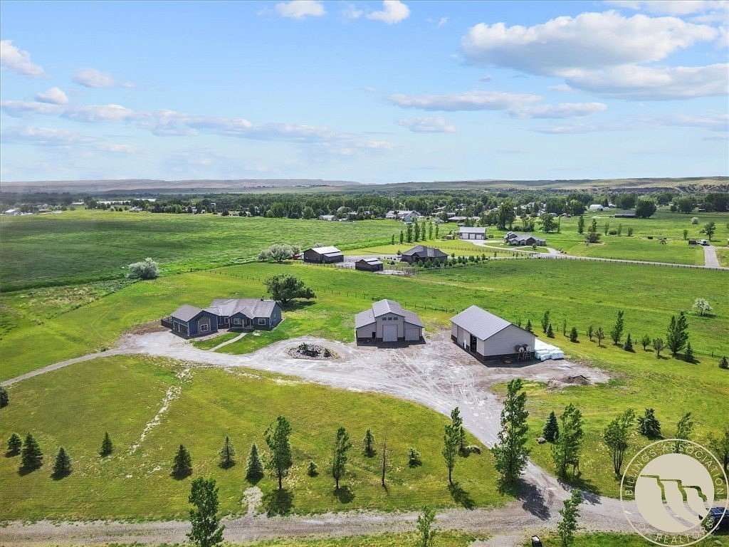 5.73 Acres of Land with Home for Sale in Park City, Montana