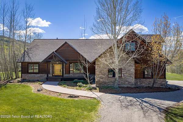 3.79 Acres of Land with Home for Sale in Victor, Idaho