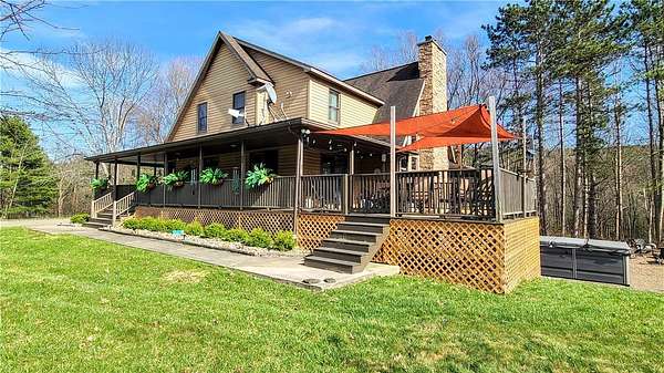 4 Acres of Land with Home for Sale in Cayuta, New York