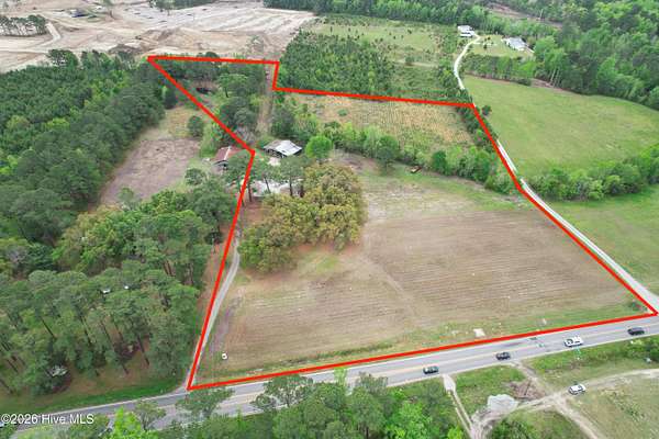 9.15 Acres of Residential Land for Sale in Calabash, North Carolina