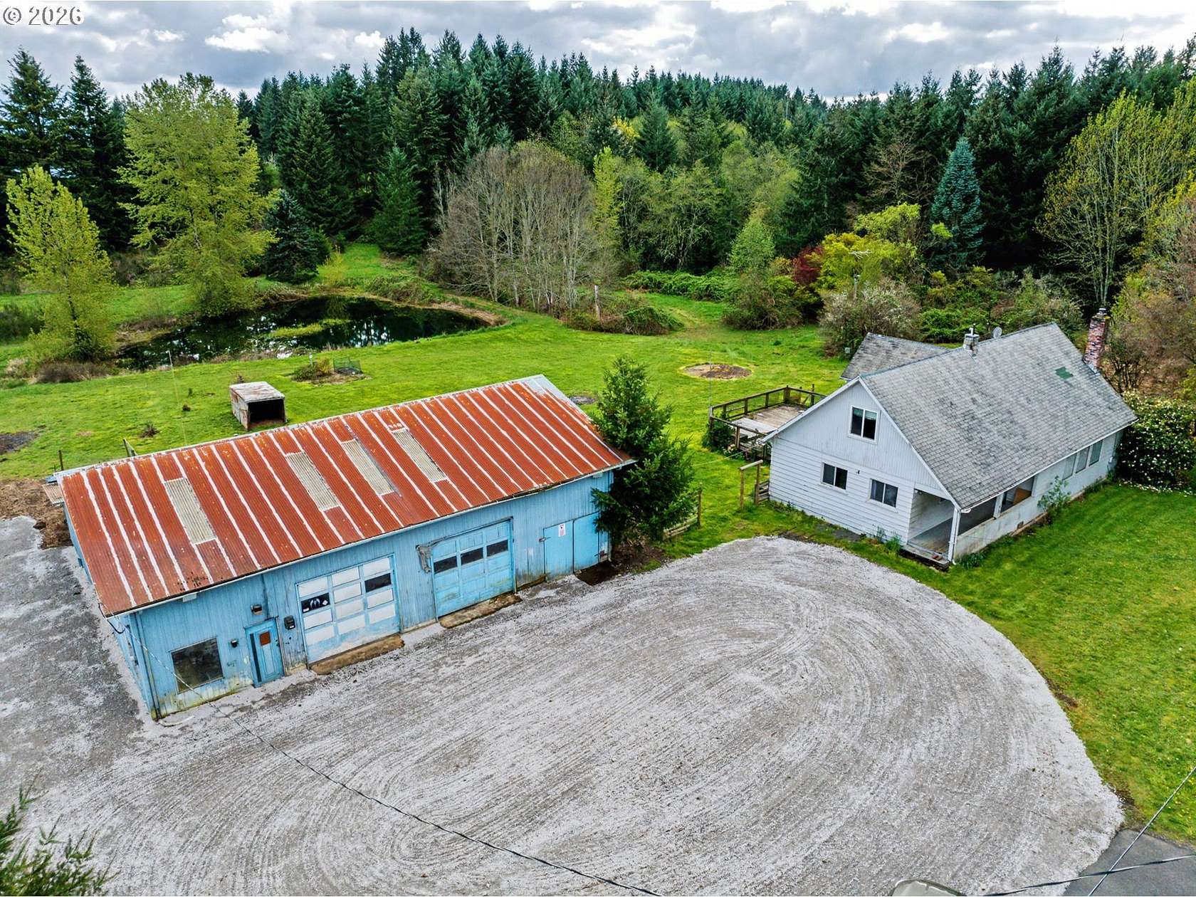 3.75 Acres of Land with Home for Sale in Sandy, Oregon