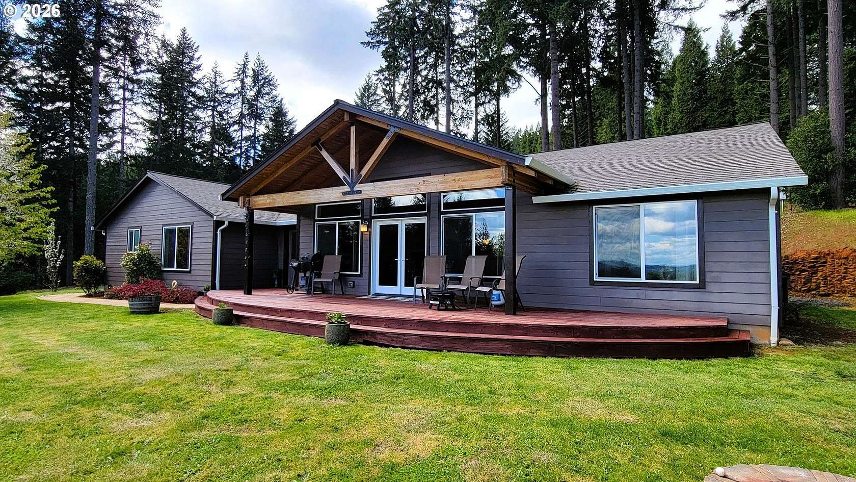 3.15 Acres of Land with Home for Sale in Veneta, Oregon