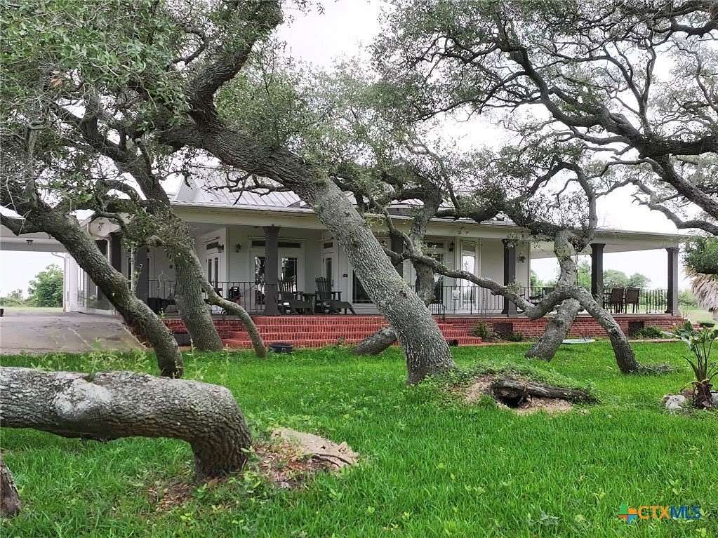 25 Acres of Agricultural Land with Home for Sale in Port Lavaca, Texas