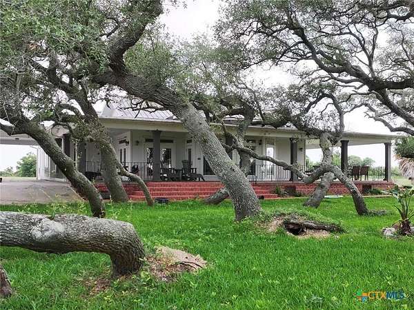 25 Acres of Agricultural Land with Home for Sale in Port Lavaca, Texas
