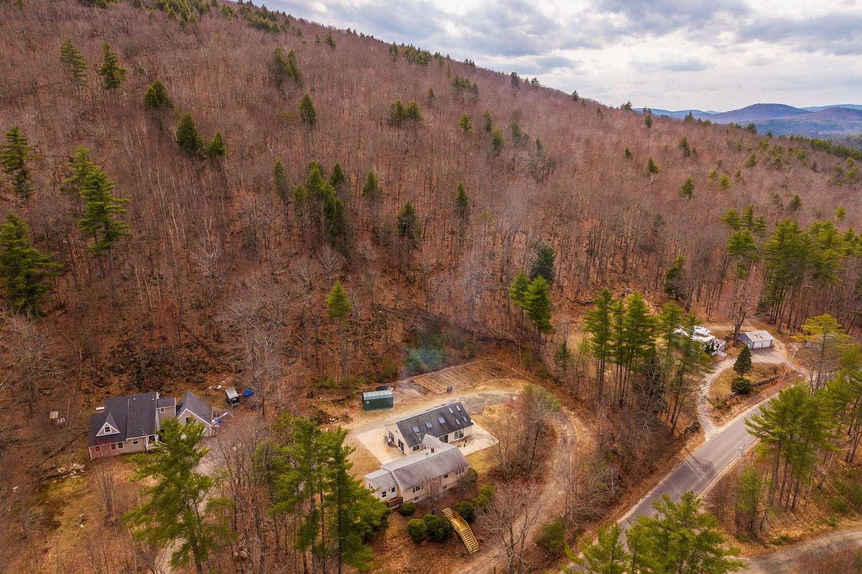 2.7 Acres of Land with Home for Sale in Middleton Town, New Hampshire