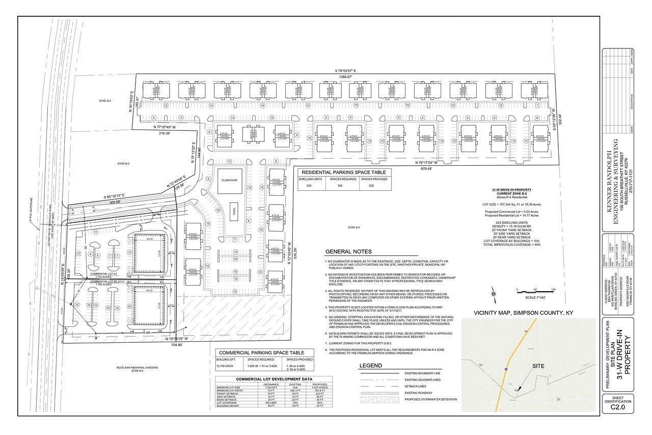 18.3 Acres of Land for Sale in Franklin, Kentucky
