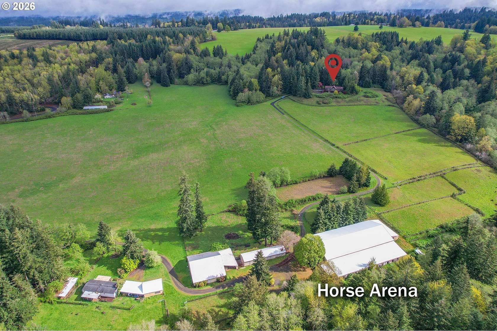 78.6 Acres of Land with Home for Sale in Sandy, Oregon