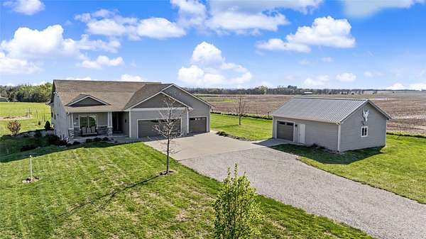 3 Acres of Land with Home for Sale in Winterset, Iowa
