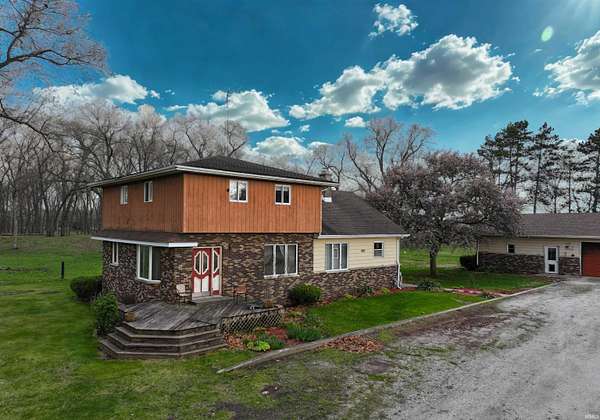 40 Acres of Land with Home for Sale in Winamac, Indiana