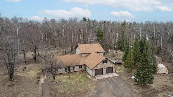 10 Acres of Land with Home for Sale in Brule, Wisconsin