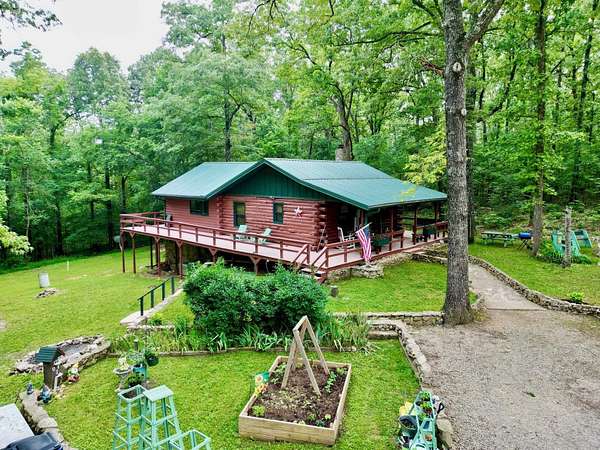 4.78 Acres of Land with Home for Sale in Hardy, Arkansas