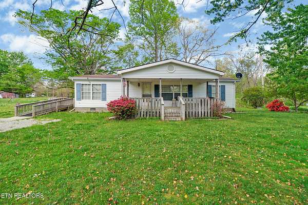 10 Acres of Land with Home for Sale in Clarkrange, Tennessee