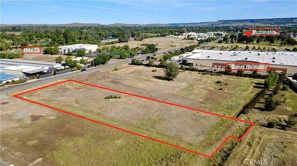 1.25 Acres of Commercial Land for Sale in Oroville, California