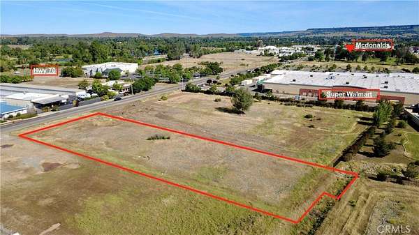 1.25 Acres of Commercial Land for Sale in Oroville, California