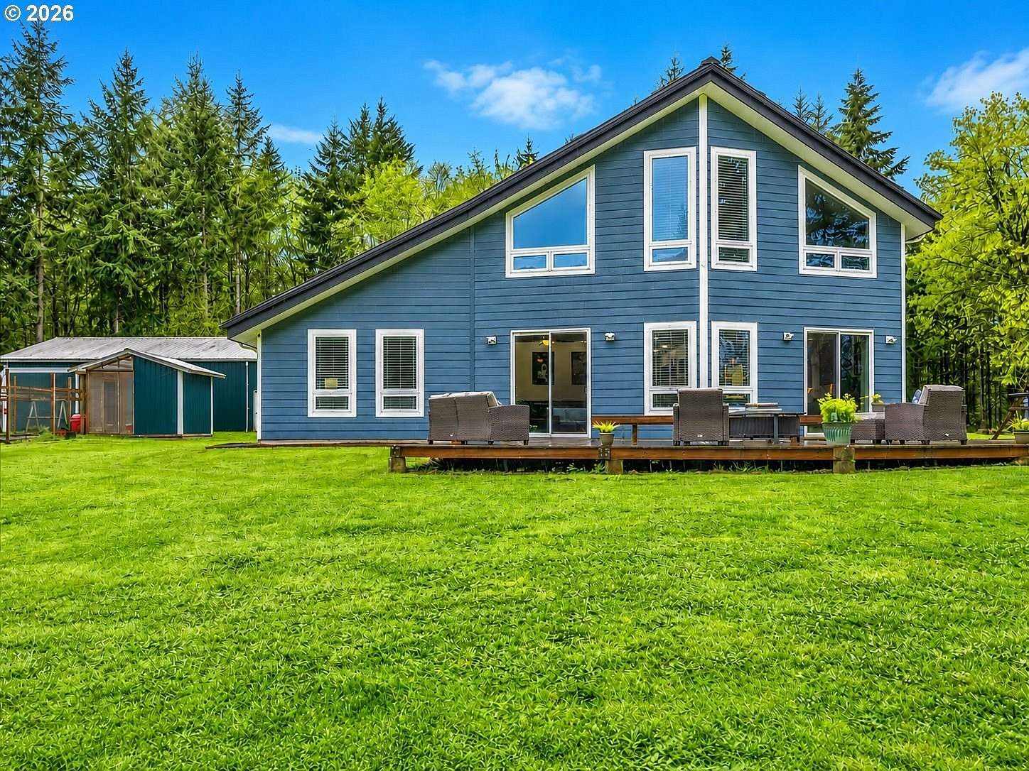 17.5 Acres of Land with Home for Sale in St. Helens, Oregon