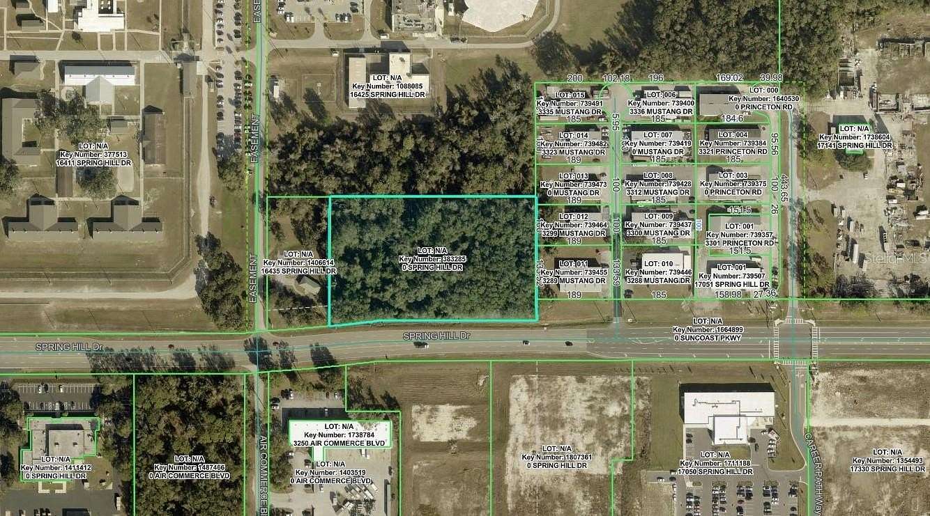 3.56 Acres of Commercial Land for Sale in Brooksville, Florida