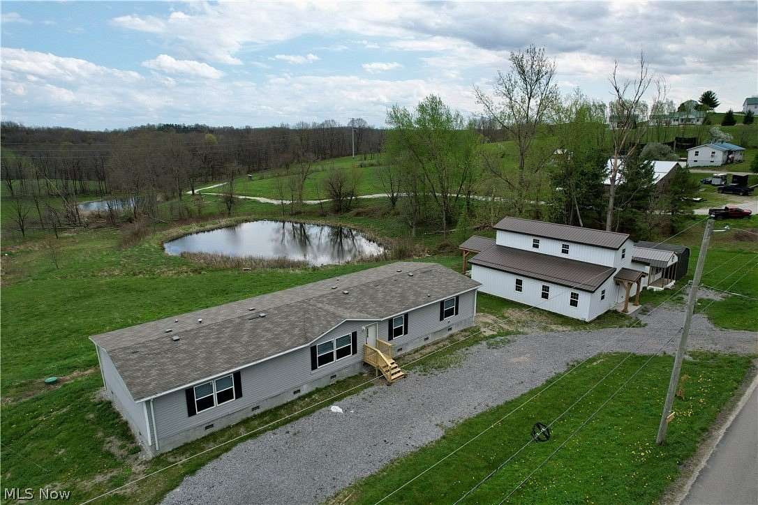 6 Acres of Land with Home for Sale in Carrollton, Ohio