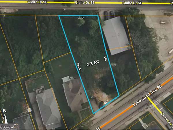 0.55 Acres of Residential Land for Sale in Atlanta, Georgia
