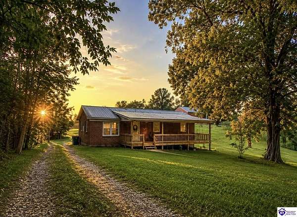 7 Acres of Land with Home for Sale in Brandenburg, Kentucky