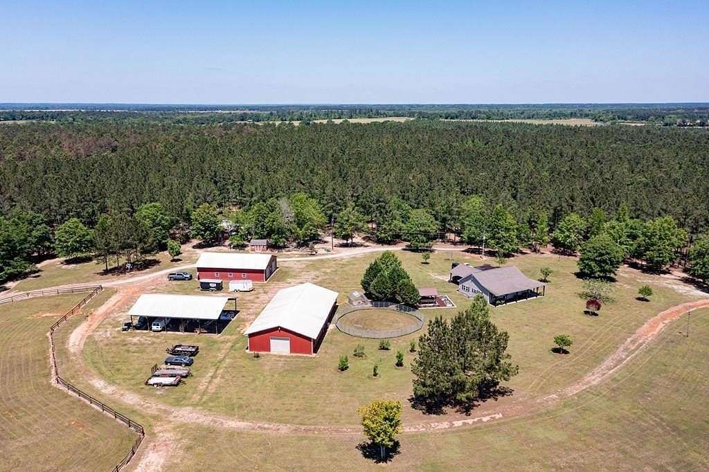 78.1 Acres of Recreational Land with Home for Sale in Blakely, Georgia
