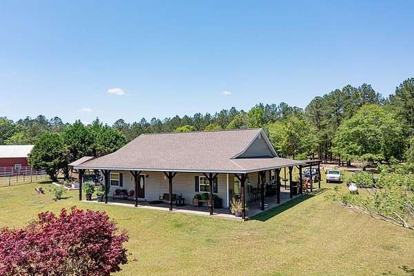 78.1 Acres of Recreational Land with Home for Sale in Blakely, Georgia