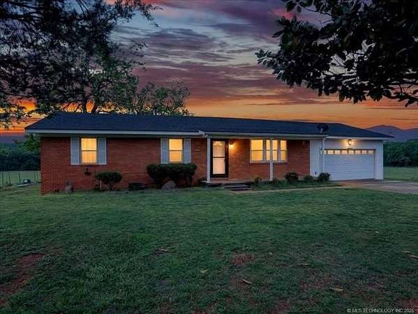 1.76 Acres of Land with Home for Sale in Bokoshe, Oklahoma